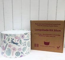  Indian Block Printing Kit - 30cm Mixed Seedhead Lampshade Deluxe
