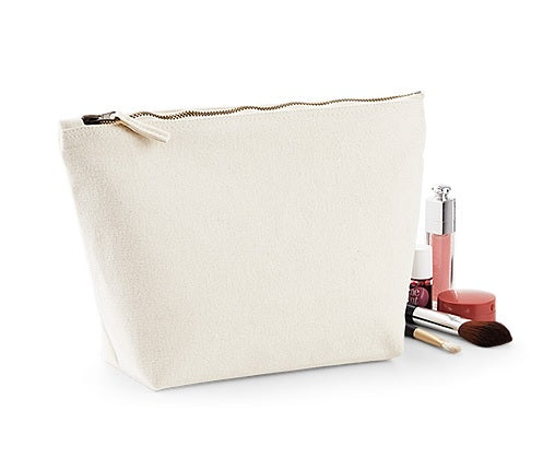 Cotton Canvas Makeup / Travel Bags