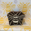 Indian Wooden Printing Block - Medium Bee