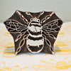 Indian Wooden Printing Block - Medium Bee