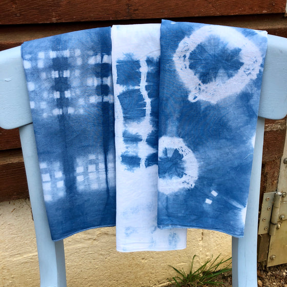 Natural Indigo Dyeing Bucket Kit