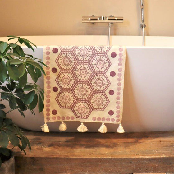Large Patterned Hexagon