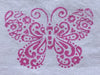 Indian Wooden Printing Block - Detailed Butterfly