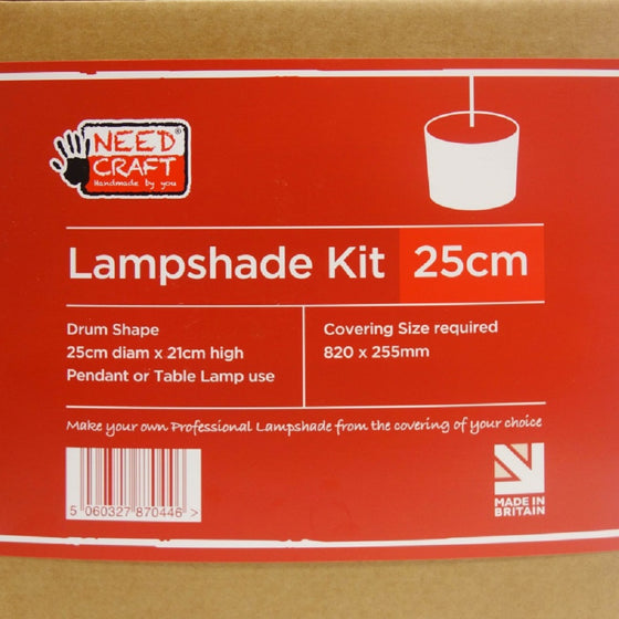 25cm Lampshade Making Kit