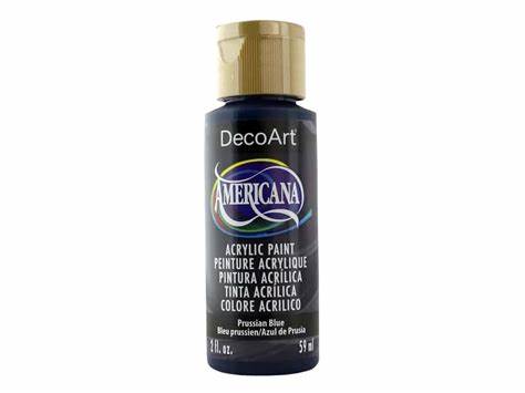 Acrylic Paint - Prussian Blue