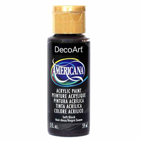 Acrylic Paint - Soft Black