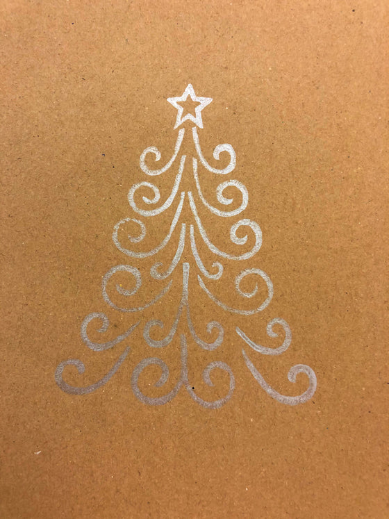 Swirly Christmas Tree