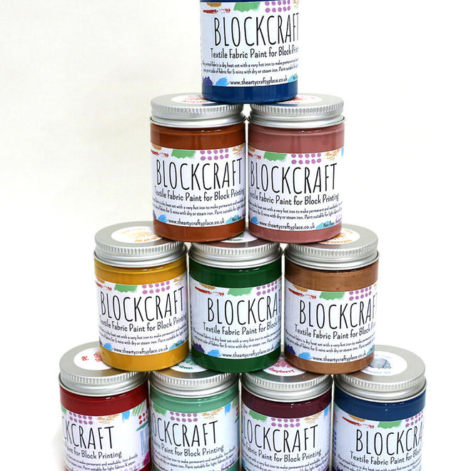 Fabric Paints and Dyes - Textile Printing Paint – The Indian Block ...