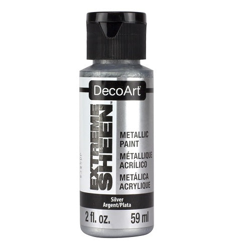 Metallic Paper Paint - Extreme Sheen Silver