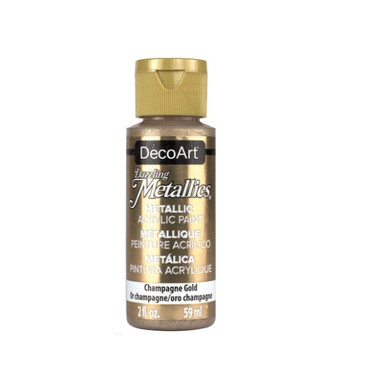 Metallic Paper Paint - Champagne Gold
