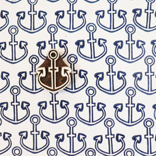  Indian Wooden Printing Block - Anchor