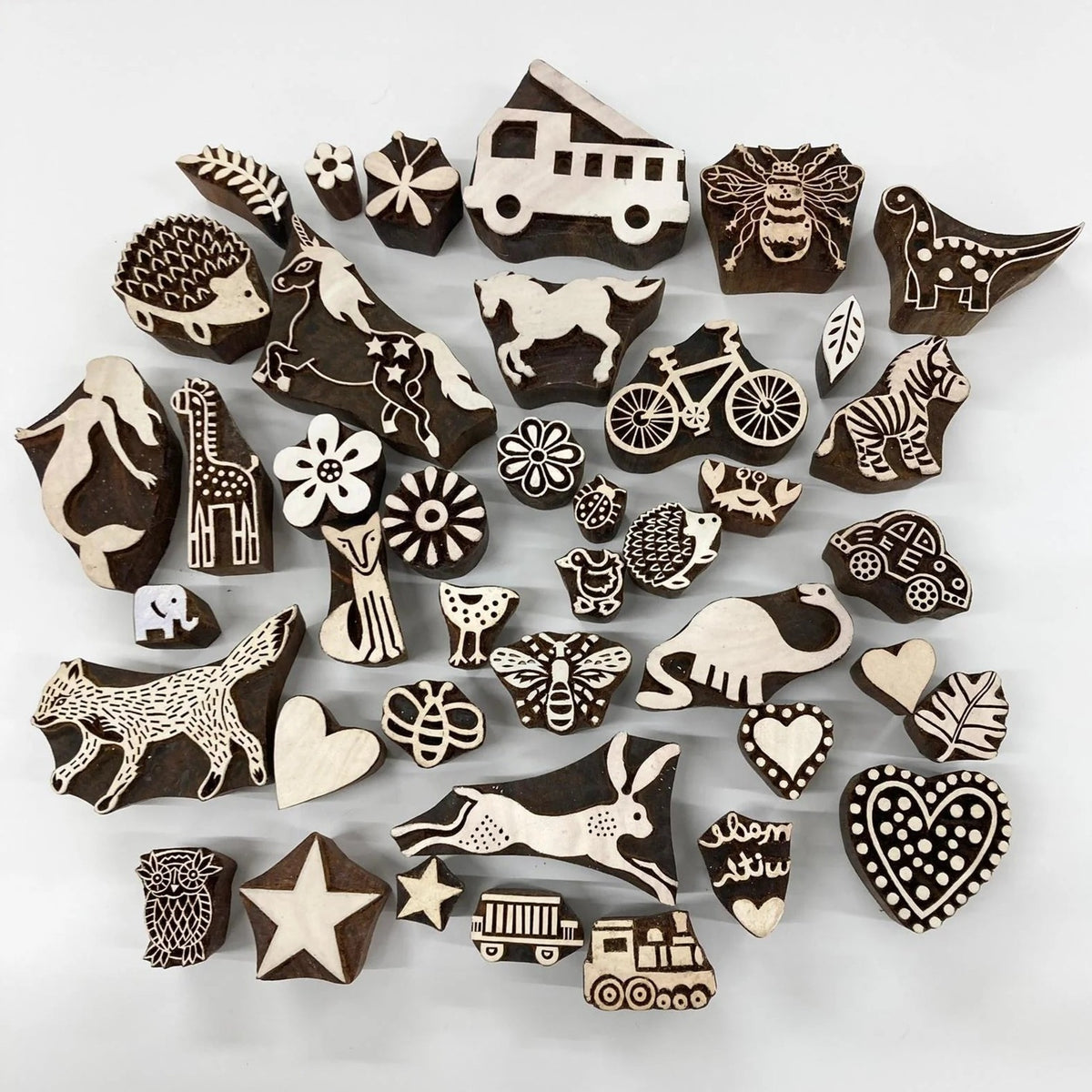 Baby Shower- Block Printing Hire Kit – The Indian Block Print Co.