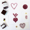 Beetroot Red fabric paint for block printing