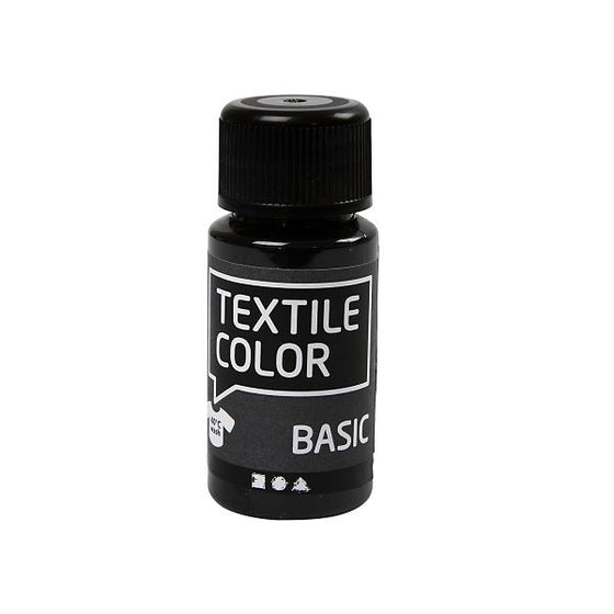 Solid Textile Paint - Black