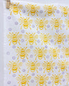 Indian Block Printing Kit - Yellow Bee Tea Towels