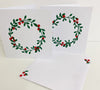 Block Printing Kit - Wreath & Berries Christmas Cards