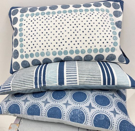 Indian Wooden Printing Blocks - Dotty Circle Tile