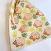 Complete Indian Block Printing Kit - Hedgehog & Leaf