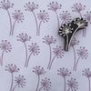 Indian Wooden Printing Block - Allium Seedhead