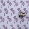 Indian Wooden Printing Block - Double Tulips
