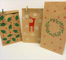  Pack of 10 Brown Paper Gift Bags