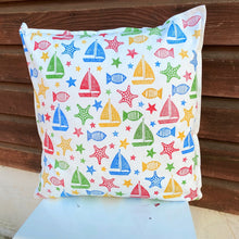  Indian Block Printing Kit - Seaside Cushion Cover