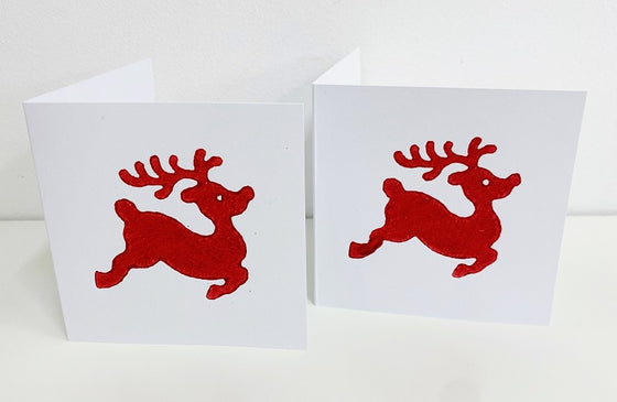Leaping Reindeer