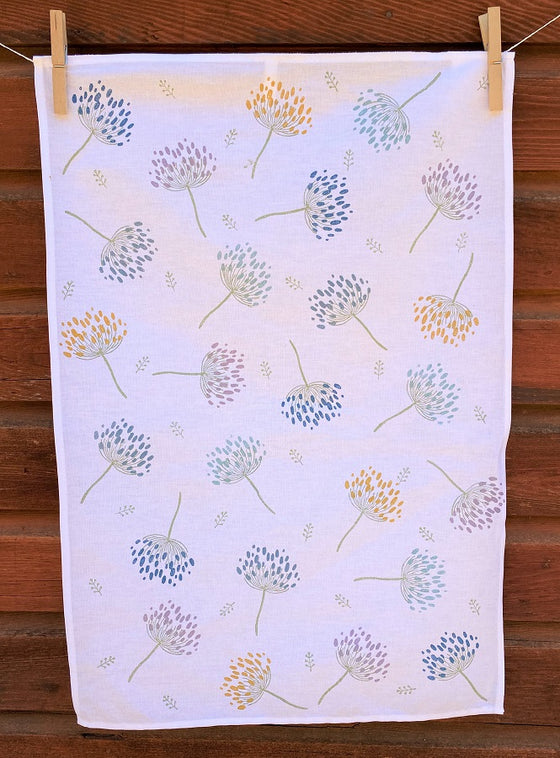 Indian Wooden Printing Block - 2-Part Wild Seeds