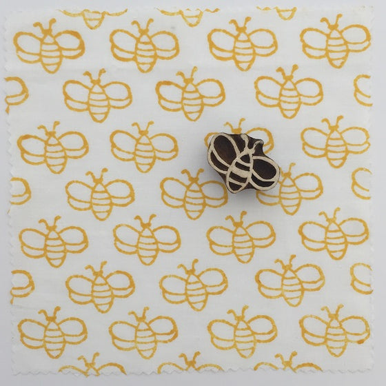 Indian Block Printing Kit - Simple Bumblebee