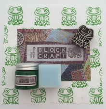  Indian Block Printing Kit - Funky Frog