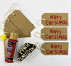 Indian Block Printing Kit - Happy Christmas Gift Tags