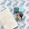 Indian Block Printing Kit - Sitting Hare Tea Towels