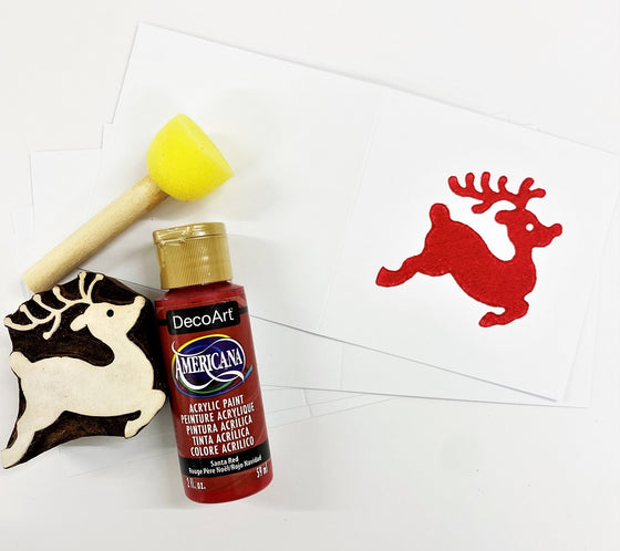 Leaping Reindeer