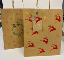  Pack of 5 Brown Paper Bags with Handles