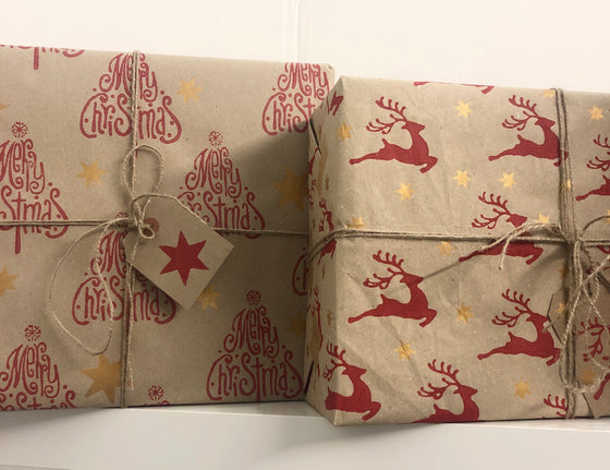 Stylish Leaping Reindeer