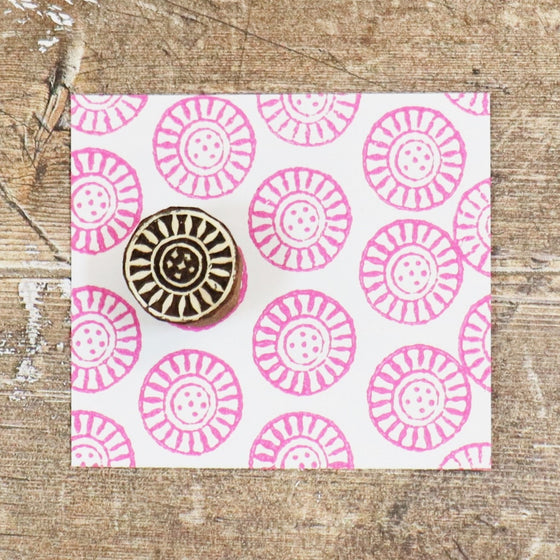 Indian Wooden Printing Blocks - Mini Shapes