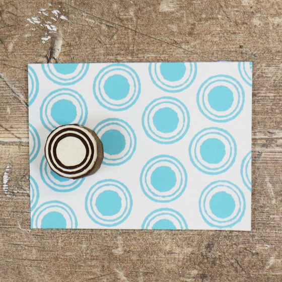 Indian Wooden Printing Blocks - Mini Shapes