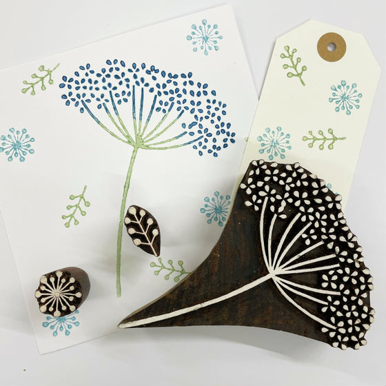 Botanical Cow Parsley Printing Set