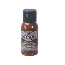  SoSoft Fabric Paint - Brown