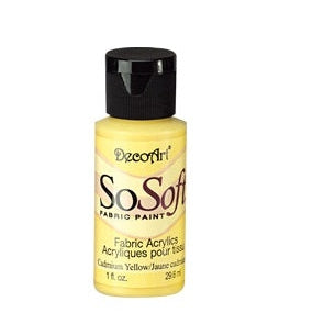 SoSoft Fabric Paint - Cadmium Yellow