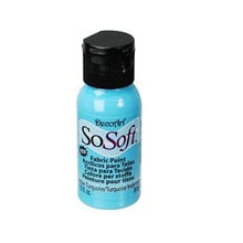  SoSoft Fabric Paint - Indian Turquoise