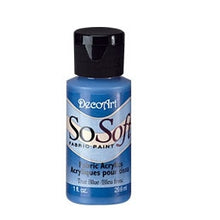  SoSoft Fabric Paint - True Blue