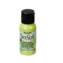  SoSoft Fabric Paint - Yellow Green