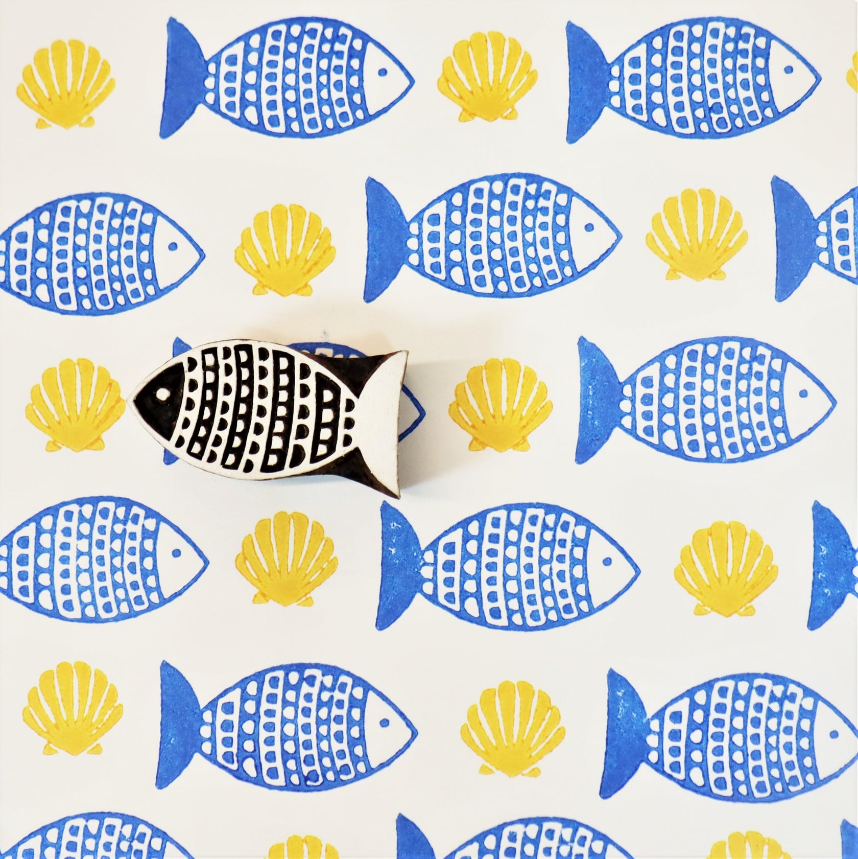 Detailed Fish – The Indian Block Print Co.