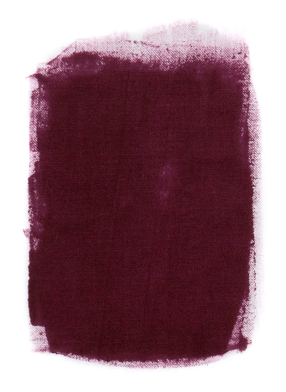 Aubergine fabric paint for block printing