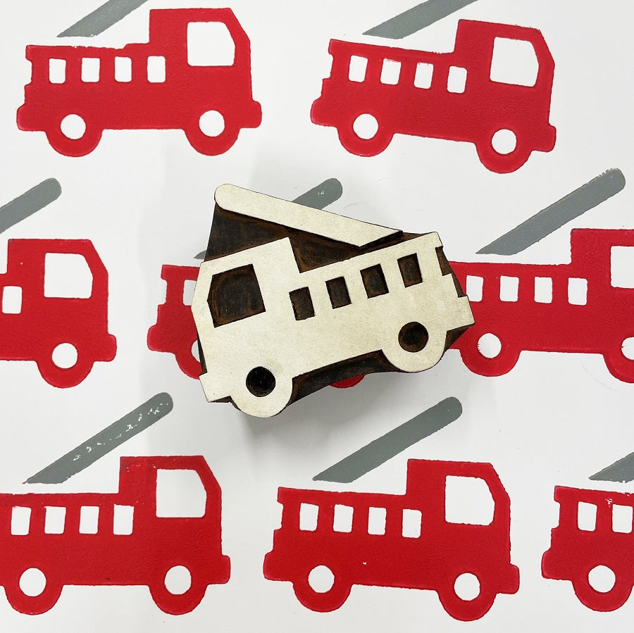 Fire Engine – The Indian Block Print Co.