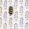 Indian Wooden Printing Block - Foxglove Flower Stem