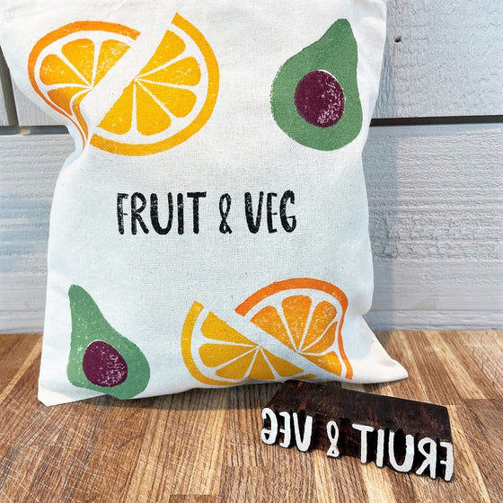 Fruit & Veg Text - Small