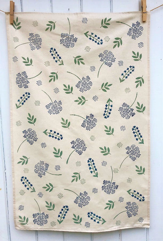 Indian Wooden Printing Block - Large Solid Anthriscus