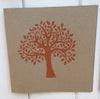 Indian Wooden Printing Block - Bold Spring Tree